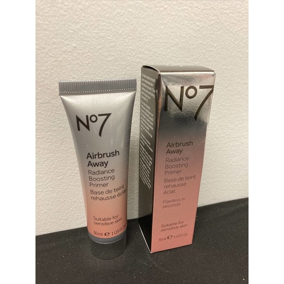 No7 Other - No 7 Airbrush Away Radiance Boosting Primer 1 fl oz Suitable for Sensitive Skin